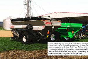 Мод «Demco 22 Series Grain Carts» для Farming Simulator 2019 6
