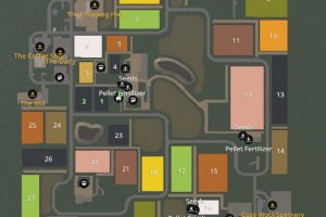 Карта «Knight Farms» для Farming Simulator 2019 7
