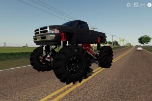 Мод «Dodge Second Gen Monster Truck» для Farming Simulator 2019 2