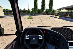 Мод «Mercedes Atego 2425 ADAC» для Farming Simulator 2019 2