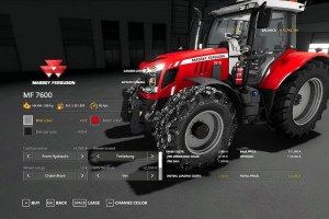 Мод «Massey Ferguson 7600 Series» для Farming Simulator 2019 2