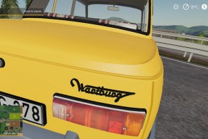 Мод «Wartburg 553 W» для Farming Simulator 2019 5