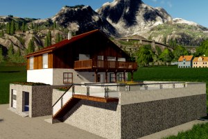Мод «Leni Mountain Chalet» для Farming Simulator 2019 2