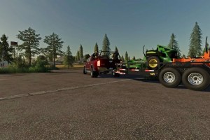 Мод «2008 RAM 3500 Mega cab Lawncare» для Farming Simulator 2019 2