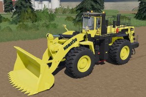 Мод «Komatsu WA-900 Mining Loader» для Farming Simulator 2019 2