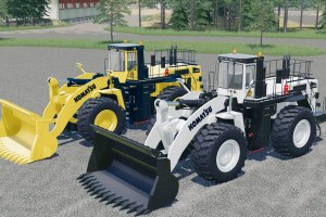 Мод «Komatsu WA-900 Mining Loader» для Farming Simulator 2019 4