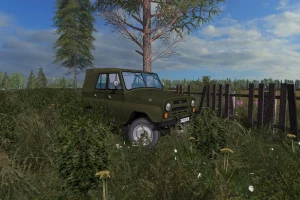 Мод «УАЗ 469 СТОК» для Farming Simulator 2017 2
