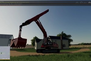 Мод «Hitachi 350LC» для Farming Simulator 2019 2
