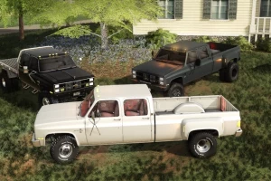 Мод «1982 Chevrolet K30 CrewCab Dually DDC» для Farming Simulator 2019 3