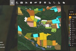 Карта «Geiselsberg Forestry Edition» для Farming Simulator 2019 2