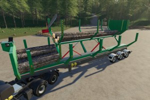 Мод «Jenz Wood Slasher» для Farming Simulator 2019 2