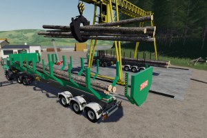 Мод «Jenz Wood Slasher» для Farming Simulator 2019 5