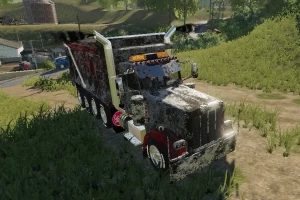 Мод «Peterbilt 379 Dump Truck» для Farming Simulator 2019 3