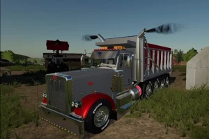 Мод «Peterbilt 379 Dump Truck» для Farming Simulator 2019 5