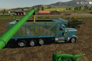 Мод «Peterbilt 379 Dump Truck» для Farming Simulator 2019 4