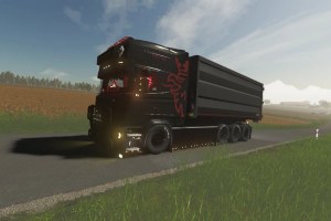 Мод «Scania R580 Lilleman Tratten» для Farming Simulator 2019 5