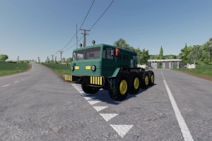Мод «МАЗ 537 Ураган и Трейлер» для Farming Simulator 2019 2