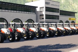 Мод «Steyr Profi CVT» для Farming Simulator 2019 5