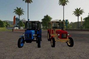 Мод «Zetor 6911 červený a modrý» для Farming Simulator 2019 3