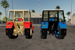 Мод «Zetor 6911 červený a modrý» для Farming Simulator 2019 4
