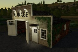 Мод «Old American Garage» для Farming Simulator 2019 2