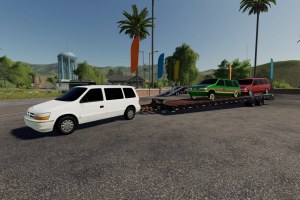 Мод «Dodge Caravan 1991» для Farming Simulator 2019 2