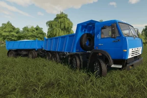 Мод «КамАЗ Самосвал» для Farming Simulator 2019 2