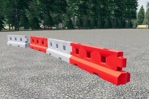 Мод «Plastic Road Barrier» для Farming Simulator 2019 4