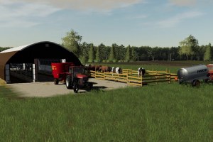 Мод «Arched Cowshed» для Farming Simulator 2019 2