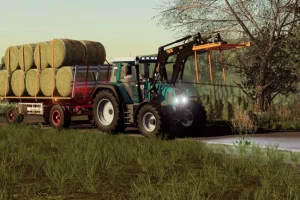 Мод «Bale Trailer Farming Agency» для Farming Simulator 2019 3