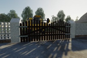 Мод «Concrete Brick Fence Pack» для Farming Simulator 2019 4