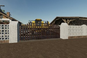 Мод «Concrete Brick Fence Pack» для Farming Simulator 2019 2