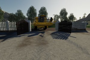 Мод «Concrete Brick Fence Pack» для Farming Simulator 2019 3