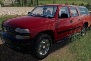 Мод «2000 Chevy Suburban» для Farming Simulator 2019 2