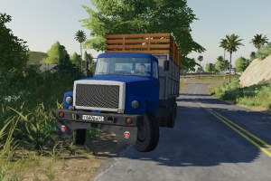 Мод «ГАЗ-3307» для Farming Simulator 2019 4