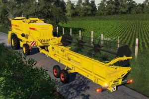 Мод «New Holland Cutter Trailers» для Farming Simulator 2019 2