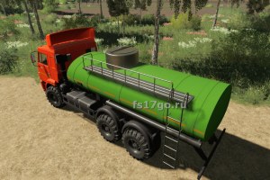 Мод «Камаз 65115 Бензовоз» для Farming Simulator 2019 2