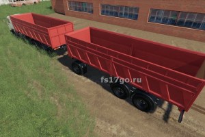 Мод «КамАЗ Зерновоз - Переработка» для Farming Simulator 2019 2