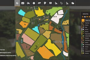 Карта «Федорищи» для Farming Simulator 2019 2